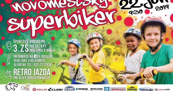 Novomestský superbiker 2019 plagát